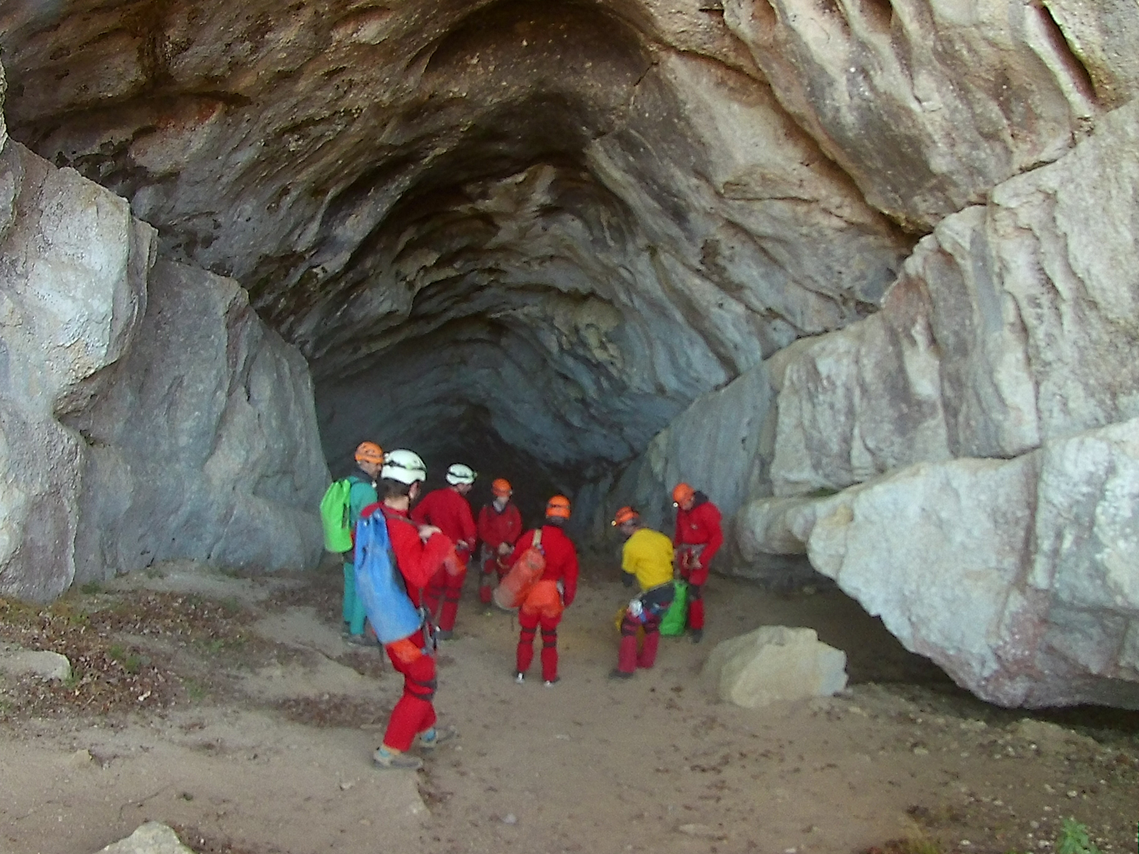 Le boyau de grotte Favot