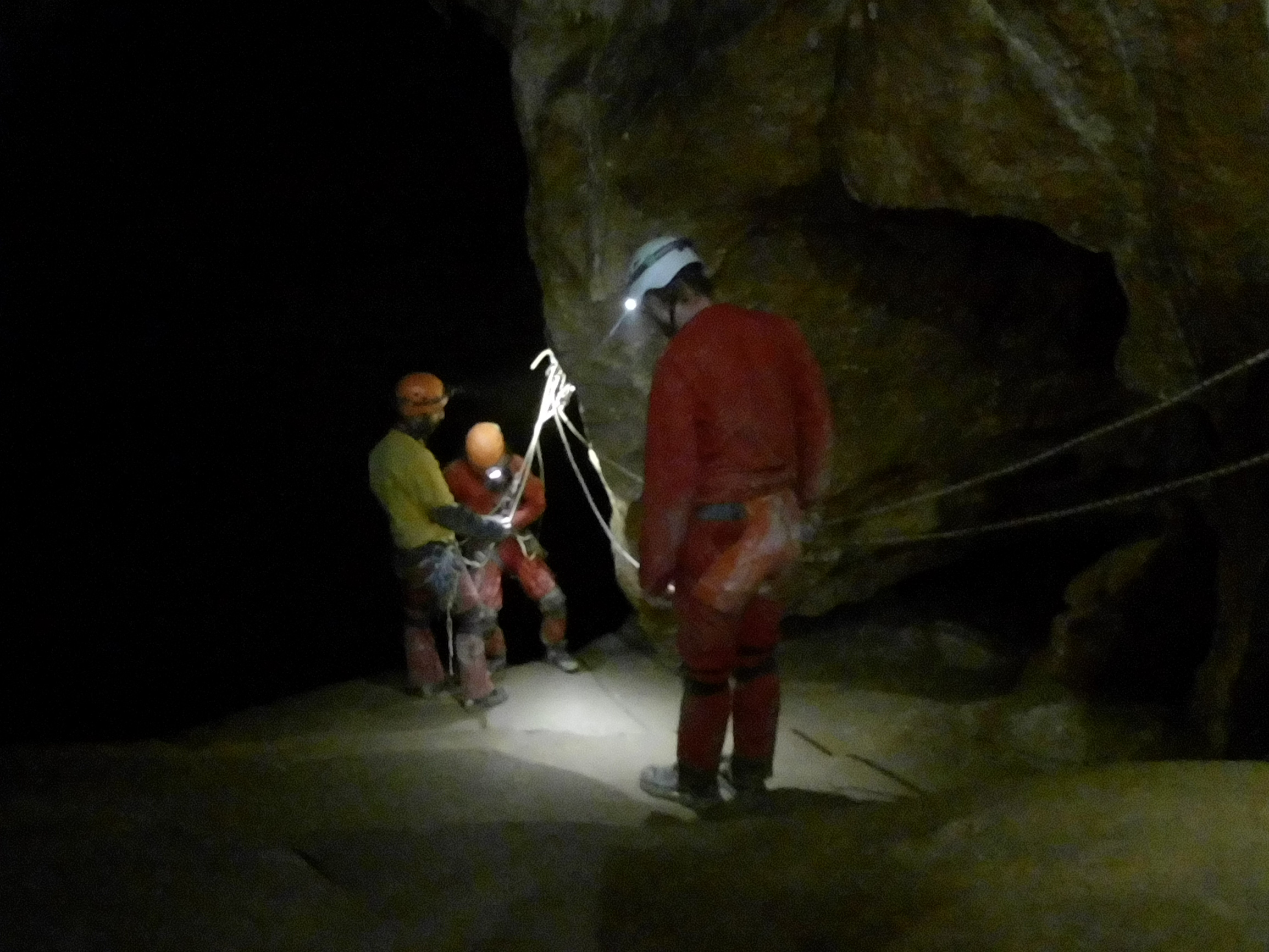 Descente en rappel