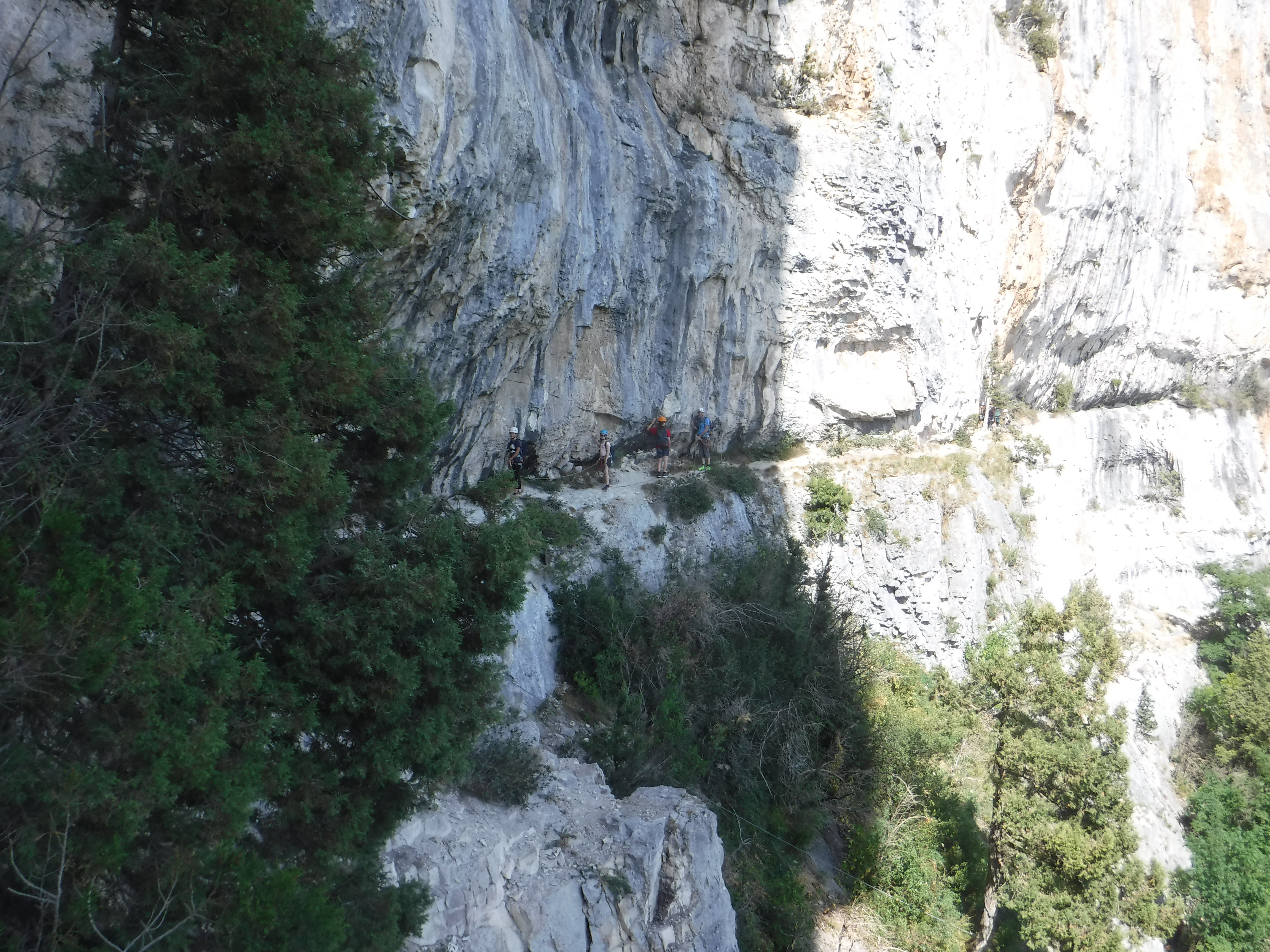 Sur la vire